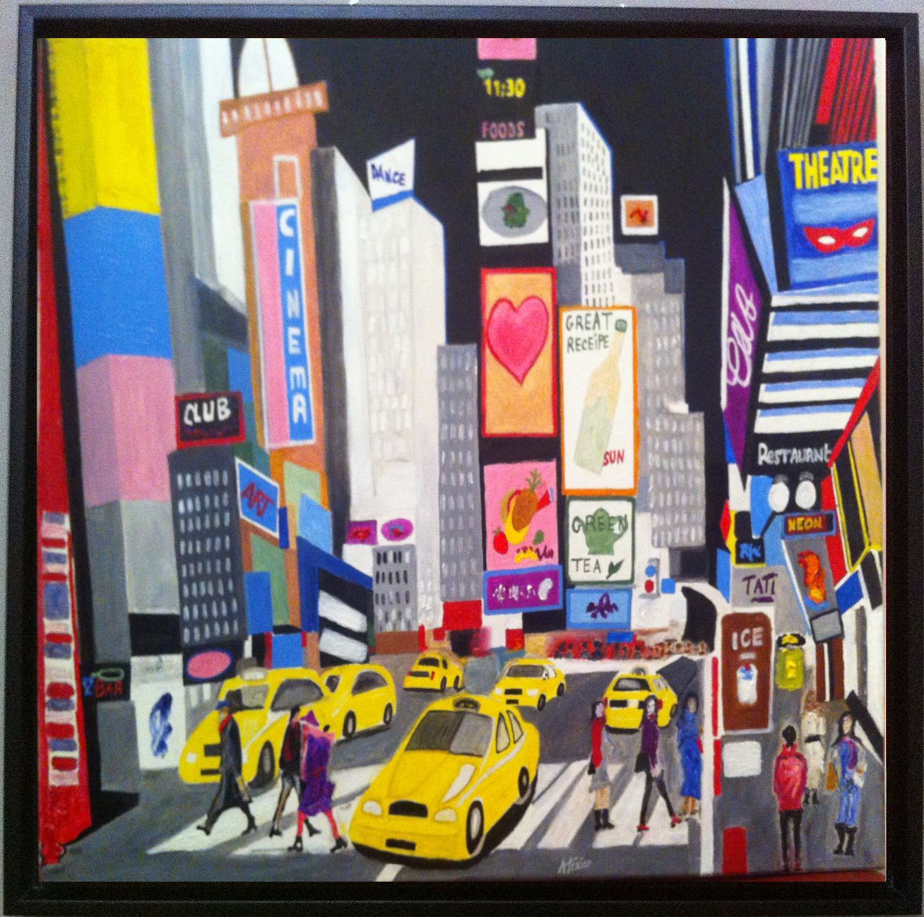Yellow Cabs � New-York, par Alt